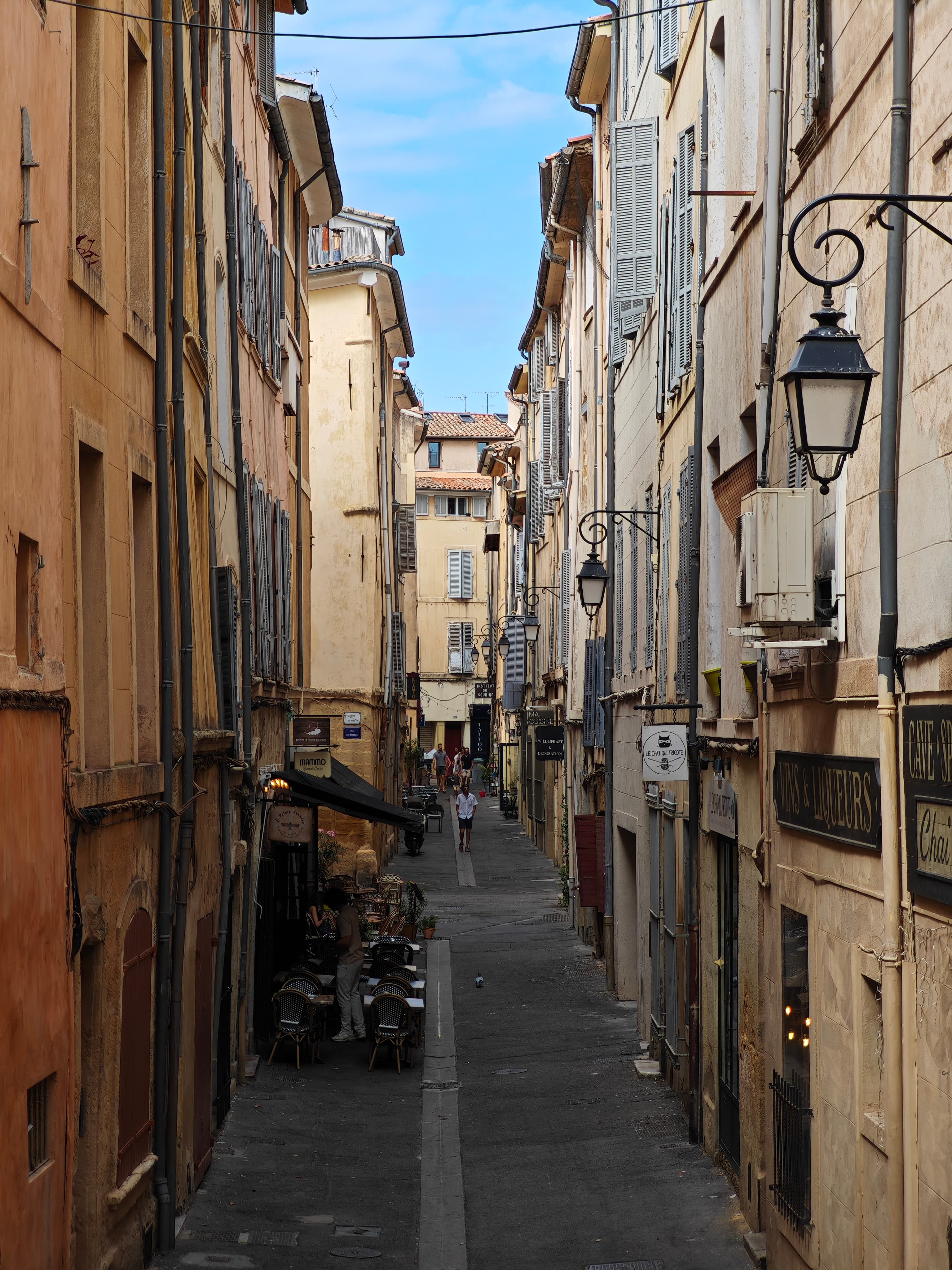 Une ruelle d'Aix-en-Provence